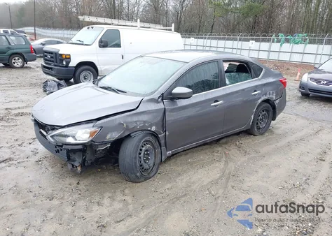 2017 Nissan Sentra Sv from USA, damaged, VIN 3N1AB7AP6HL648849